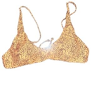 NWOT - ZAFUL Dot Bikini Top